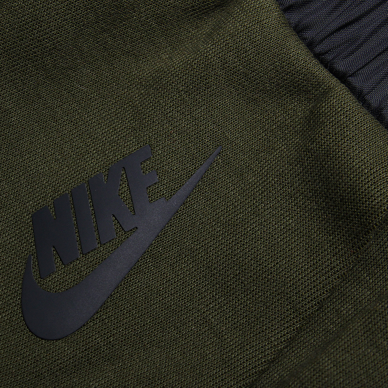 мужские зеленые брюки Nike Lab Essentials Tech Fleece Pants 823740-331 - цена, описание, фото 2